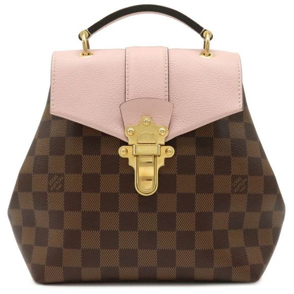 Louis Vuitton Damier Clapton Rucksack Mini Backpack 2WAY Handbag Pink - Picture 1 of 9
